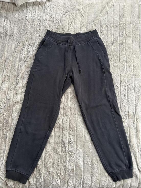lululemon athletica Pants - Lululemon Women's Black and Grey Joggers-tracksuit